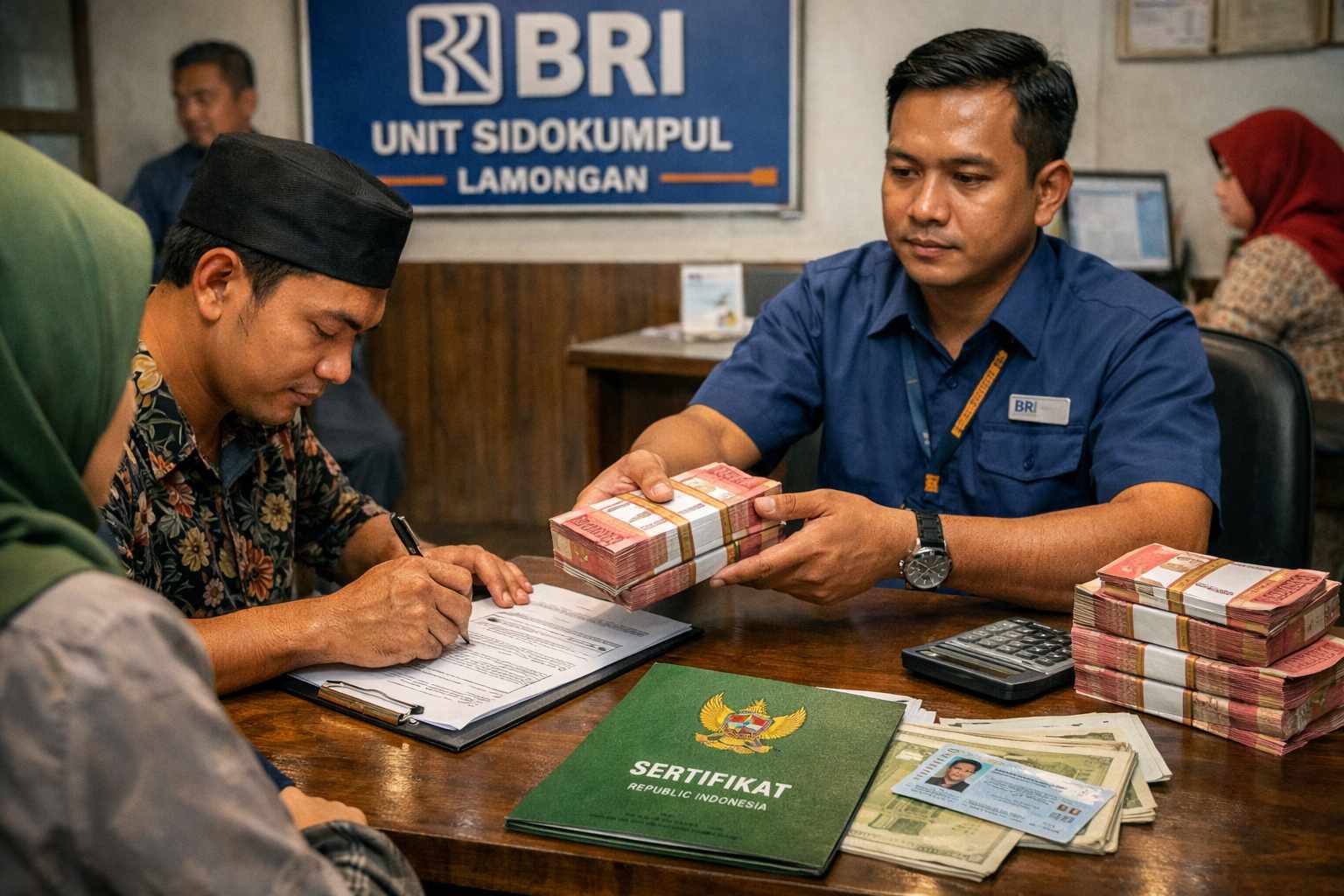 Kredit BRI Lamongan Diduga Libatkan Modus Pinjam Nama Nasabah