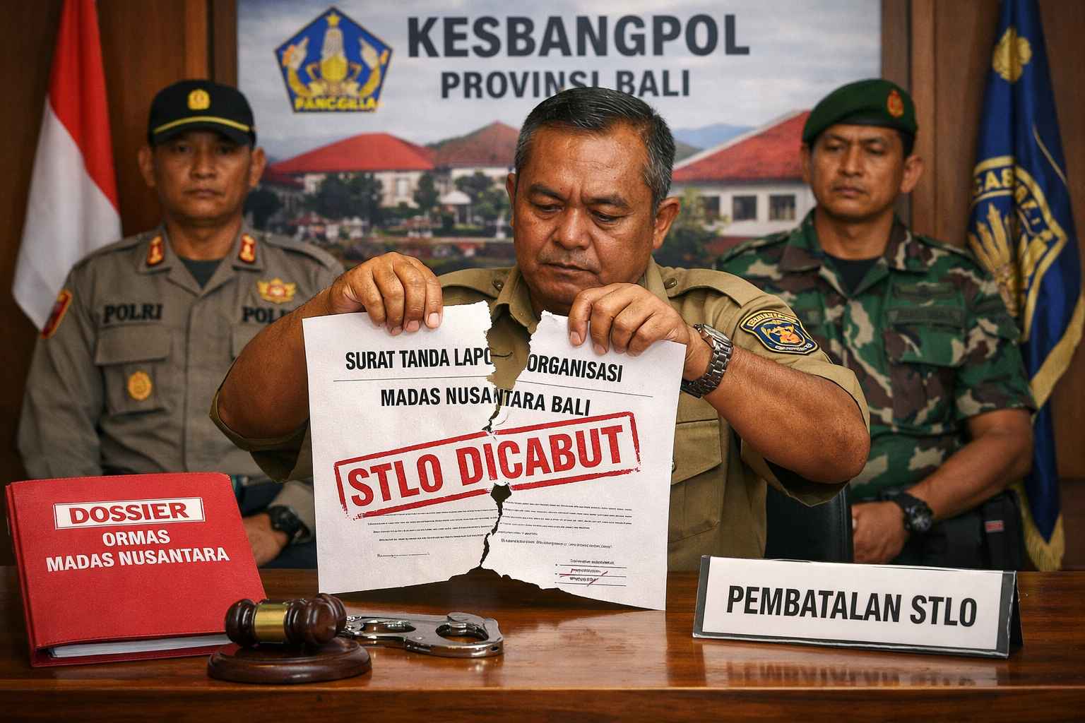 Madas Nusantara Dicabut Kesbangpol Bali, Publik Sorot Potensi Gesekan Sosial